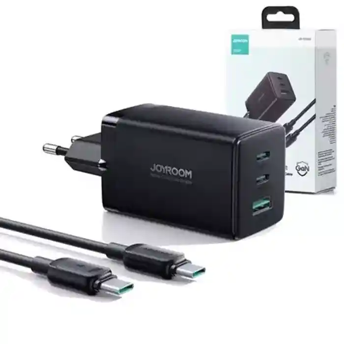 GaN Ultra TCG01 65W 2C1A Fast Charger+100W C to C Cable 1.2m